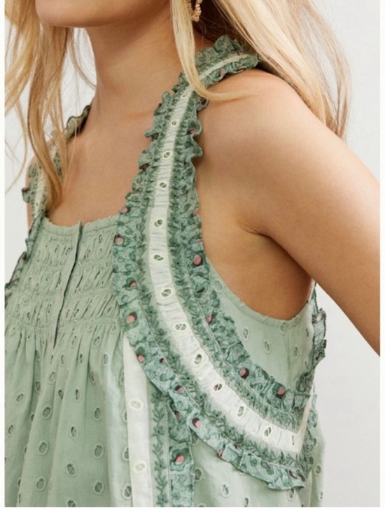 Forever That Girl Tops - Forever that girl Effie cotton top from anthropology size small NWOT
